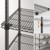 Thumbnail image #3 for Eagle Group Valu-Master Quad-Adjust 54-Inch x 21-Inch Wire Shelf, Pewter Gray Epoxy Finish