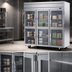 Thumbnail image #3 for Beverage-Air Horizon Series Three-Section Reach-In Freezer with Six Half-Glass Doors, 69.1 Cu. Ft., Top-Mounted Self-Contained Refrigeration