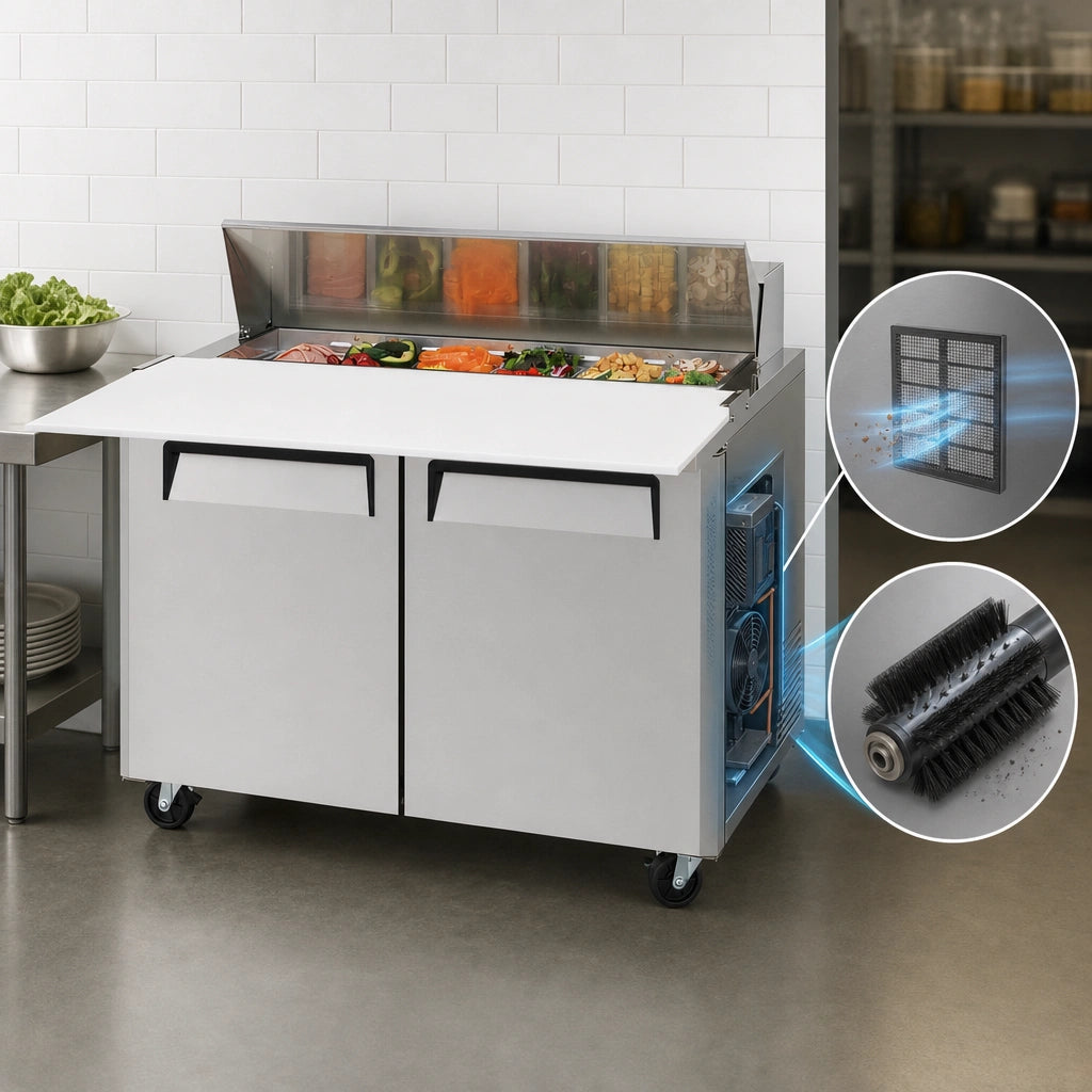 Self-Cleaning Condenser