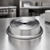 Thumbnail image #3 for American Metalcraft Round Stainless Steel Satin Finish Plate Cover for 4-7/8 to 7-5/8 Inch Plates