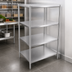Thumbnail image #3 for John Boos Stainless Steel Dry Storage Shelving Unit, 30W x 18D x 72H, 4 Adjustable Shelves