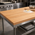 Thumbnail image #3 for John Boos 144-Inch x 60-Inch Edge Grain Northern Hard Rock Maple Work Table Top