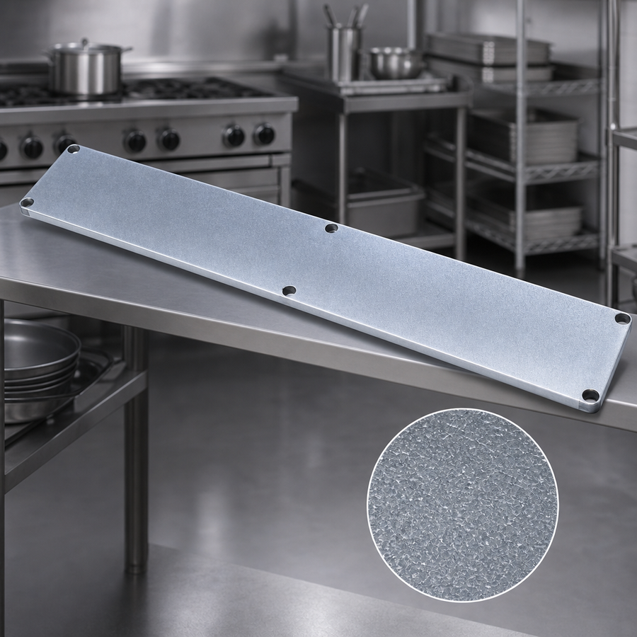 18-Gauge Galvanized Steel Construction