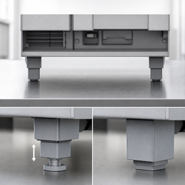 Product image #3 for RATIONAL Adjustable Base with Feet for iCombi 6- and 10-Half Size Tabletop Units