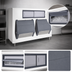 Thumbnail image #3 for SmartGATE SG1850-96 Upright Double Door Ice Storage Bin