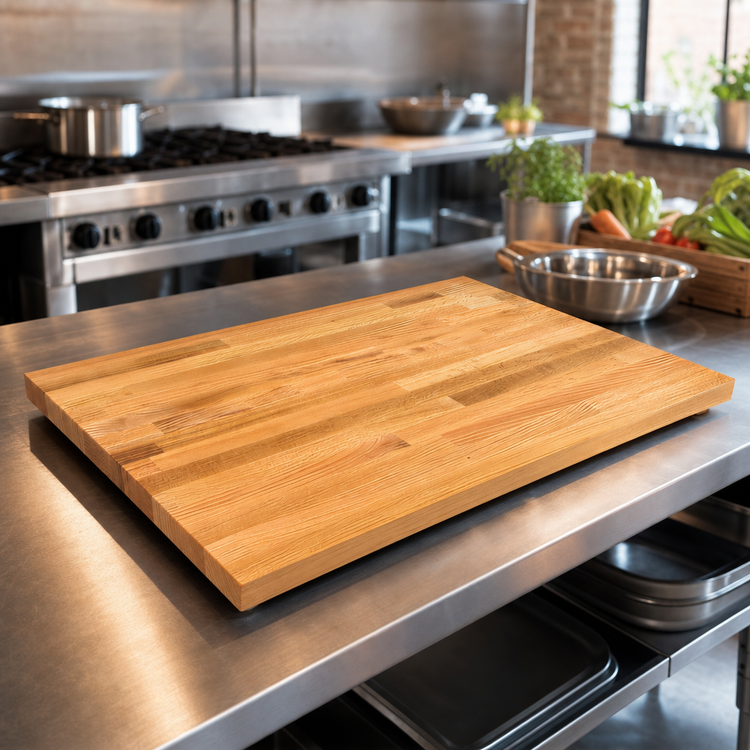 Product image #3 for John Boos Appalachian Red Oak Island Countertop, 48 x 36 x 1-1/2 Inch, Blended Edge Grain, Penetrating Oil Finish