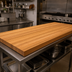 Thumbnail image #3 for John Boos Appalachian Red Oak Edge Grain Island Countertop, 72 x 27 x 1-1/2 Inches, Penetrating Oil Finish