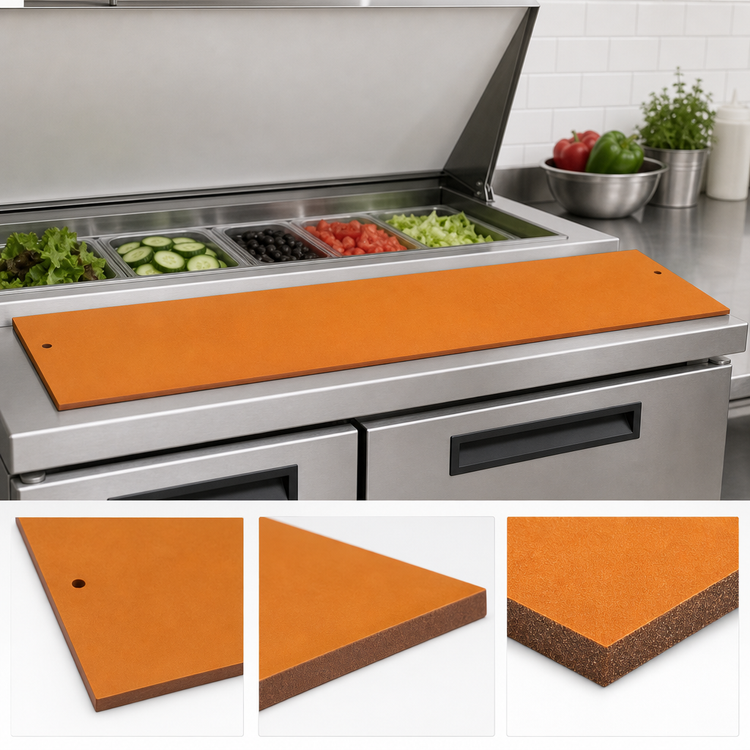 Product image #3 for Beverage-Air 10-Inch Composite Cutting Board for SPE72 Prep Table