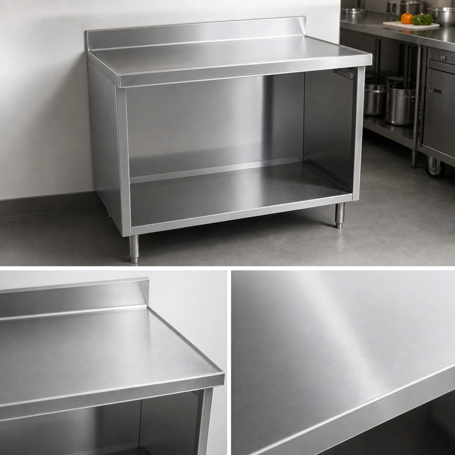14-Gauge 304 Stainless Steel Top