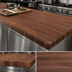 Thumbnail image #3 for John Boos Boos Block American Black Walnut Edge Grain Kitchen Countertop, 120 x 36 x 1-1/2 Inches