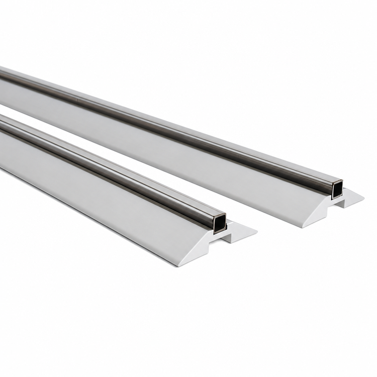 Product image #3 for Metro qwikTRAK HD 8-Foot Track Set for Commercial Shelving