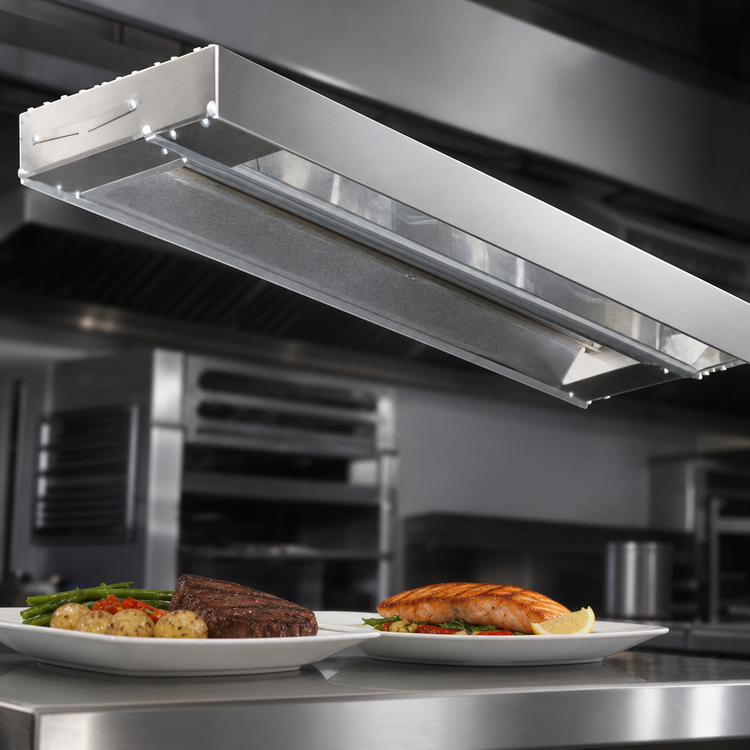 Product image #3 for Eagle RedHots 30-Inch Single High-Watt Unlighted Strip Heat Lamp with Remote, 240V