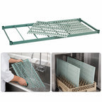 Thumbnail image #4 for Metro Super Erecta Pro PR2172NK3 72 x 21-Inch Vented Polymer Shelf, Removable Mat, Green Epoxy-Coated Frame, 600 lb Capacity
