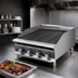 Thumbnail image #3 for Vollrath Heavy-Duty Countertop Charbroiler, 72-Inch, Stainless Steel, Radiant/Lava Rock
