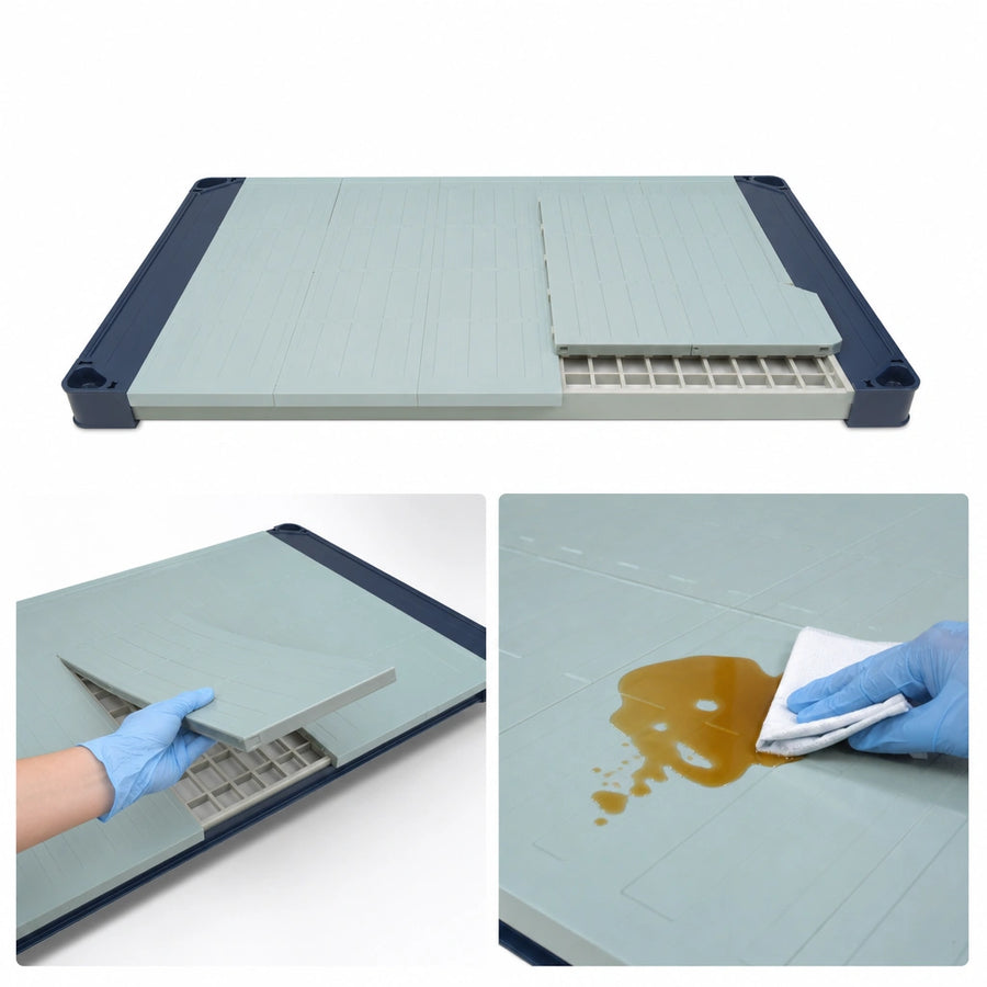 Removable Solid Polypropylene Mats