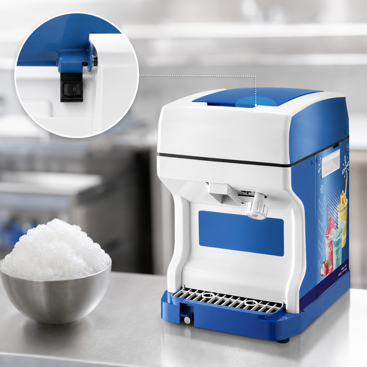 Product image #4 for Commercial Countertop Ice Shaver, Stainless Steel, 250W