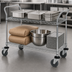 Thumbnail image #3 for Quantum Chrome-Plated 2-Shelf Wire Utility Bus Cart, 48 x 18 x 37-1/2 Inches, 1200 lb Capacity