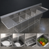 Thumbnail image #3 for John Boos Pro-Bowl 4-Compartment Stainless Steel Sink with Dual Drainboards and 12-Inch Deep Bowls