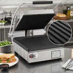 Thumbnail image #3 for Star (Middleby) Pro-Max 2.0 PGT14I Countertop Panini Press with Grooved Cast Iron Plates, Analog 175-550°F Controls