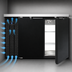 Thumbnail image #3 for Continental Refrigerator BB50SNPT 50 Inch Shallow Depth Pass-Thru Back Bar Cooler