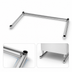Thumbnail image #3 for Eagle Group 3-Sided Stainless Steel Channel Frame, 36 x 36 Inches