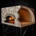 Thumbnail image #3 for Univex Artisan Stone Hearth Square Gas Pizza Dome Oven, 9-Pizza Capacity, 51-1/4-Inch Round Chamber
