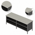 Thumbnail image #3 for John Boos Poly Top Work Table with Open Front Cabinet Base, 84 x 30 Inches, Reversible Poly Surface