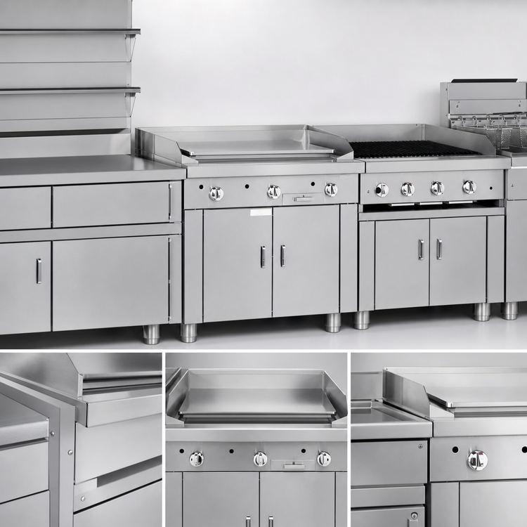 Product image #3 for Southbend Platinum 18-Inch Gas Modular Plancha with 1/2-Inch Thick Plate