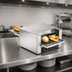 Thumbnail image #3 for Vollrath 14.5-Inch Wide Countertop Conveyor Sandwich Oven, 220V, Quartz Heating Elements