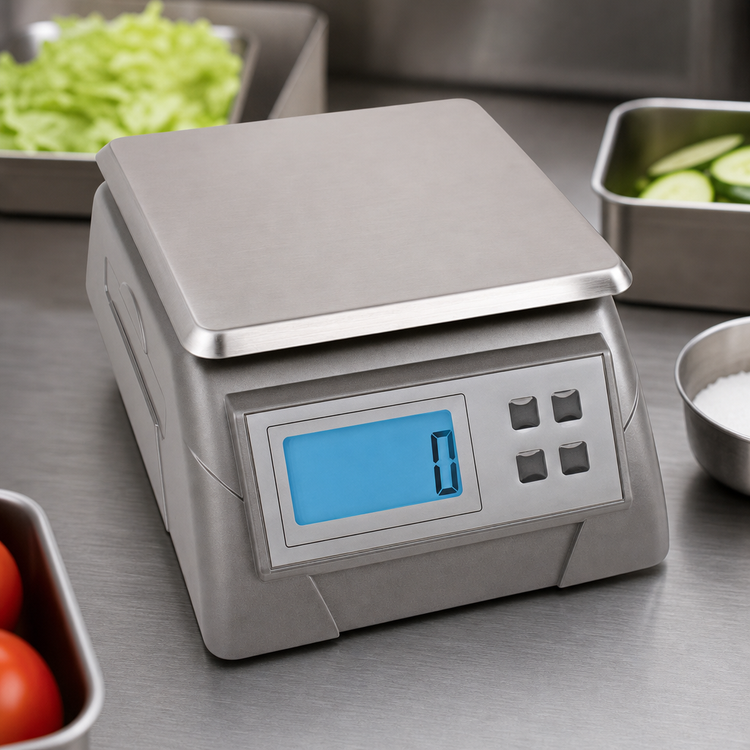 Product image #3 for Escali SCDG13 Large Square Digital Kitchen Scale, 13 lb Capacity, Backlit Display