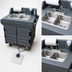 Thumbnail image #3 for CamKiosk® Mobile Hand Sink Cart with 2-Compartment Sink and Fresh/Refuse Tanks