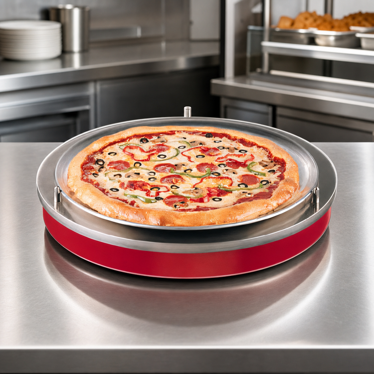 Product image #3 for Hatco GRSR-17 17-Inch Round Freestanding Heated Shelf for Countertop or Drop-In Use
