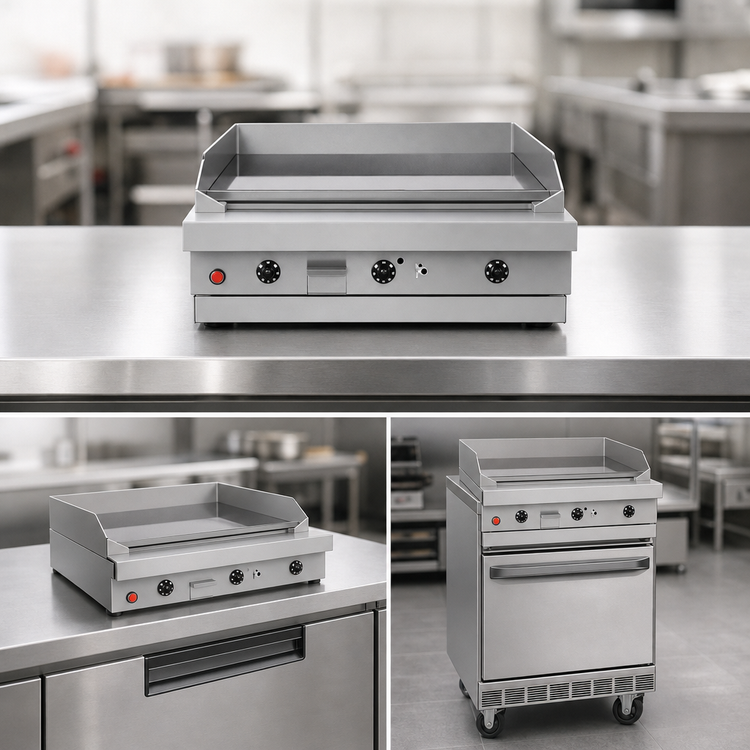 Product image #3 for Southbend Platinum 12-Inch Modular Natural Gas Griddle Section with 1-Inch Plate, Manual Controls