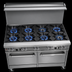 Thumbnail image #3 for Southbend Ultimate 60-Inch Commercial Gas Range with 9 Open Burners and 2 Standard Ovens