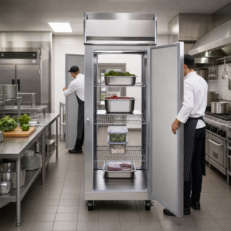 Product image #3 for Continental Refrigerator 1FENPT One-Section Extra-Wide Pass-Thru Reach-In Freezer