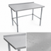 Thumbnail image #3 for John Boos Stallion 60-Inch x 30-Inch 14-Gauge Stainless Steel Work Table with 1-1/2-Inch Rear Up-Turn