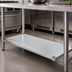 Thumbnail image #3 for Elite Series 72 x 30 Inch Galvanized Work Table Undershelf
