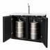 Thumbnail image #4 for Migali Competitor Series Two-Section Direct Draw Beer Cooler with Single-Faucet Tower, 48.75-Inch Wide, 2 Half-Barrel Keg Capacity