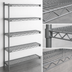 Thumbnail image #3 for Eagle Valu-Master 5-Tier Add-On Wire Shelving Unit, 60