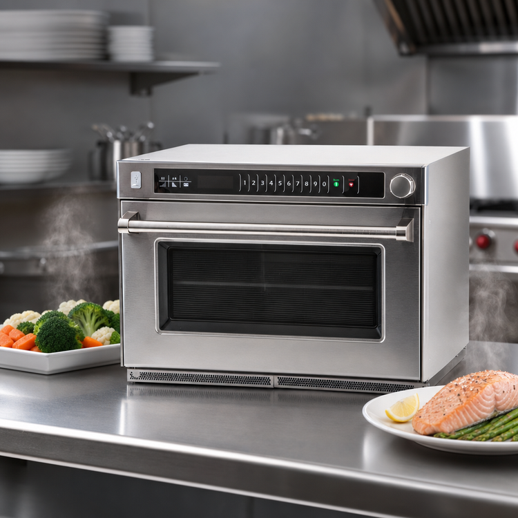 Product image #3 for Amana Commercial AMSO35 Microwave Powered Steamer Oven, 1.6 Cu. Ft., 3500W, Countertop