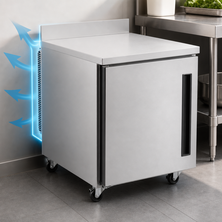 Product image #3 for Centerline 27-Inch Compact Worktop Freezer with Solid Right-Hinged Door, 6.5 Cu. Ft.