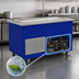 Thumbnail image #3 for Randell RS FGC-RFT-5 72 Inch Mobile Modular Enclosed Base Frost Top Serving Station