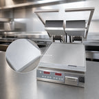 Thumbnail image #3 for Star (Middleby) Pro-Max 2.0 PST14D Commercial Countertop Panini Press, Dual Top, Smooth Aluminum Plates, Electronic Controls