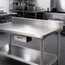 Thumbnail image #3 for New Age 72-Inch x 6-Inch Stainless Steel Backsplash for Sink Tables