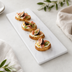 Thumbnail image #4 for American Metalcraft White Marble Melamine Rectangular Serving Board, 24 x 8.75 Inches