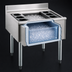 Thumbnail image #3 for Eagle Group 2200 Series 40-Inch Underbar Cocktail Unit with 8-Inch Insulated Ice Bin and 7-Circuit Cold Plate
