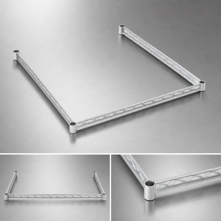 Product image #3 for Eagle Group 3-Sided Double Truss Frame, Stainless Steel, 36 in. W x 30 in. D