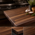 Thumbnail image #3 for John Boos Boos Block American Black Walnut Blended Rails Edge Grain Kitchen Countertop, 72 x 30 x 1-1/2 Inch, Penetrating Oil Finish