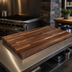 Thumbnail image #3 for Boos Block American Black Walnut Edge Grain Kitchen Countertop, 96 x 27 x 1-1/2 Inch Thick, Penetrating Oil Finish