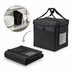 Thumbnail image #4 for Cambro GoBag Medium Folding Insulated Delivery Bag, 12 x 15 x 15 Inch, Black